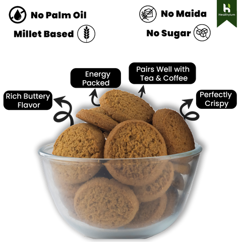 Millet Cookies - Butter Delight