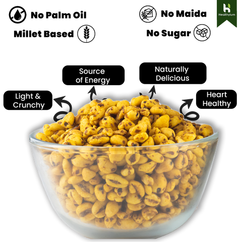 Wheat Puffs - Masala Flavour