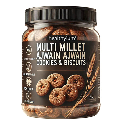 Millet Ajwain Cookies And Biscuits